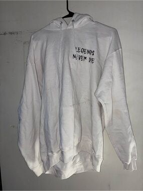 Juice WRLD 999 Club Legends Never Die White Hoodie XL